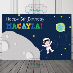 Outer Space Birthday Sign